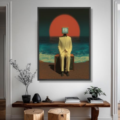 Tableau rétro sur toile pour transformer un mur blanc vide 50x75