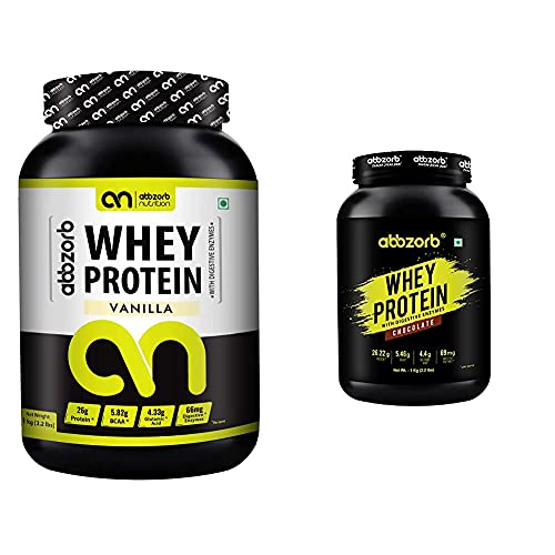 Whey Protein(Vanilla+ Chocolate)1000 g each Whey Protein