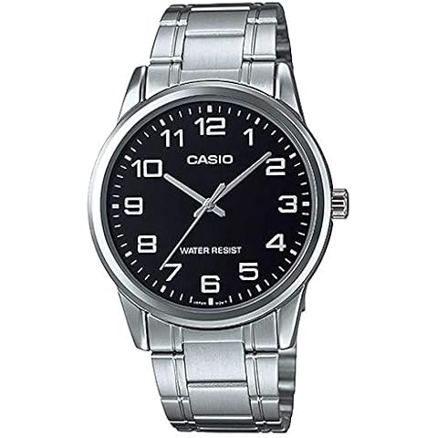 Reloj de Pulsera Casio MTP-V001D-1B Color Plateado Cover