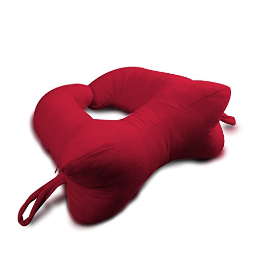 Top 10 Best Dog Bone Neck Pillow in 2022 10 Original Bones DogBones Collarbone Chiropractic Pillow, Red, Regular