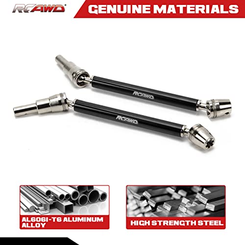 Ejes CVD de aluminio RCAWD para Outcast 4S V2: máxima resistencia ante impactos ARA4408V2 4