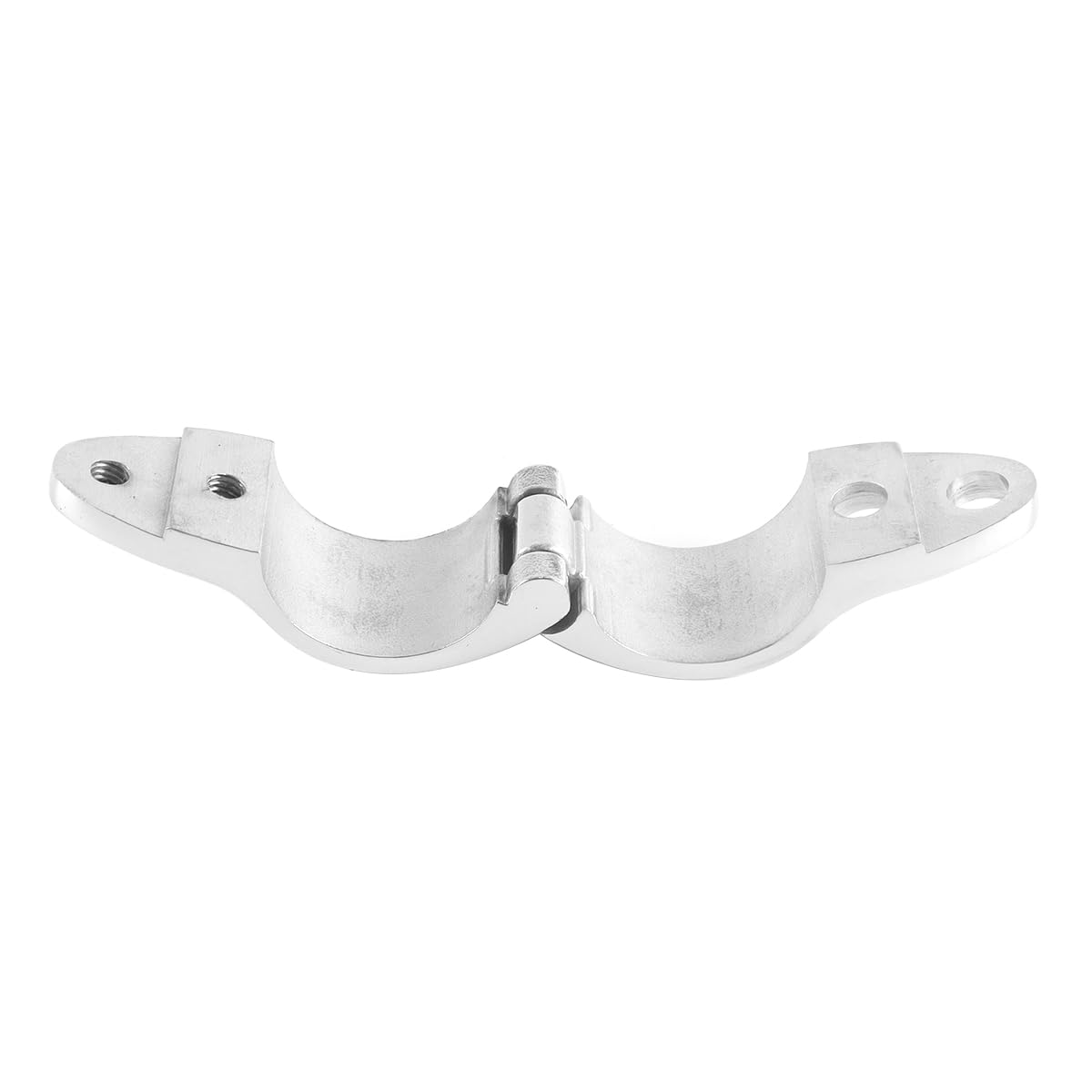 Teron 2 Stück Edelstahl Scharnier Rohrschelle Boot Bimini Top Folding Jaw Slide Jaw Slide Hardware Rohrschelle für Boote Bimini 32mm