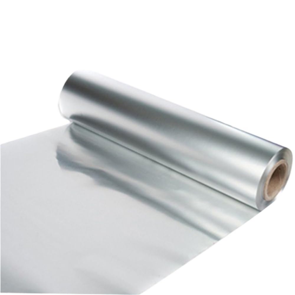 Płyta z folii aluminiowej 1060 - lekka srebrna płyta metalowa Al do gotowania, pieczenia, grillowania i pakowania żywności, 1 szt.(0.5x10x1000mm)