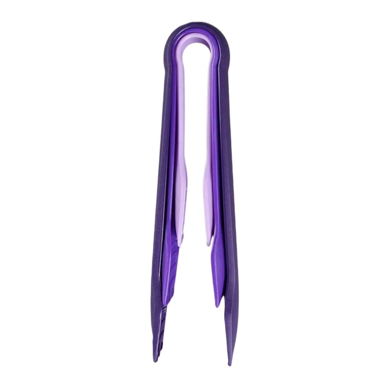 Pinze Da Cucina 3 unids/set multifuncional de plástico pan pinzas for barbacoa pinza for barbacoa comida ensalada pastel verduras pinzas for servir acceso a la cocina Para Cocina(Purple)