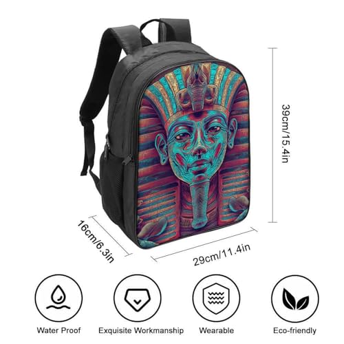 Mochilas escolares para niños Pharaoh con diseño 3D mochila infantil para colegio y deporte 40cm 2