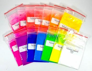 Fluorescent Pigments - Sample Pack