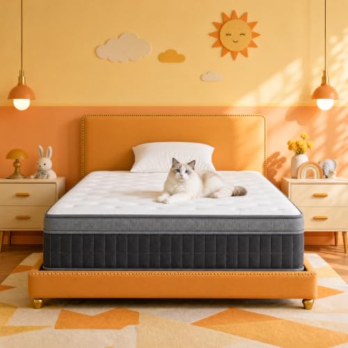 CorePillow 14 Twin Hybrid Mattress Medium Firm Motion Isolation Cooling