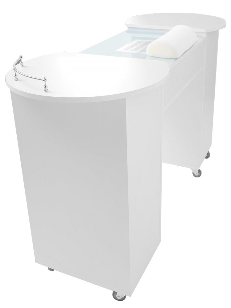 601025 Profi-Manikürtisch mit Nagelstaubabsauger und Sammelbeutel