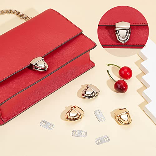 WADORN 4 Imposta Serrature per Borsa Serratura, 2