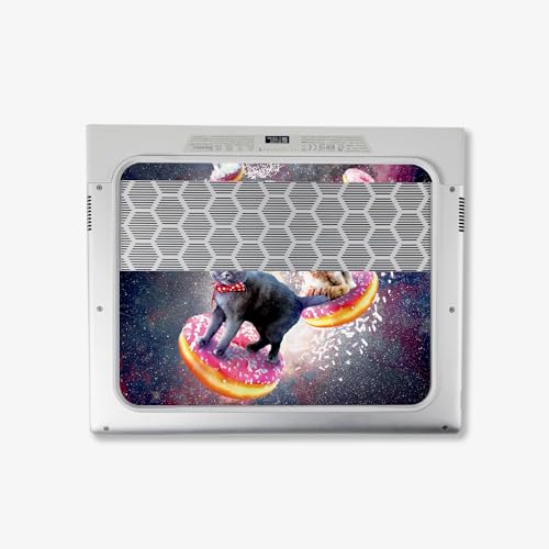 Image of MightySkins Skin Compatible with Alienware X14 R2 (2023) Full Wrap Kit - Cat Donut Galaxy | Protective, Durable, and Unique Vinyl Decal wrap Cover | Easy to Apply & Change Styles | Made in The USA