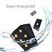 Waterproof Deck of Cards，Gift Playing Cards，Poker Set, Men Pool Poker Cards (Black Diamond)