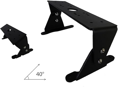 Miniatura 6 de Baldwin Iron Works Recessed Trolling Motor Foot Pedal Pan Tray (Tray Plus 5 Inch Graph Mount)
