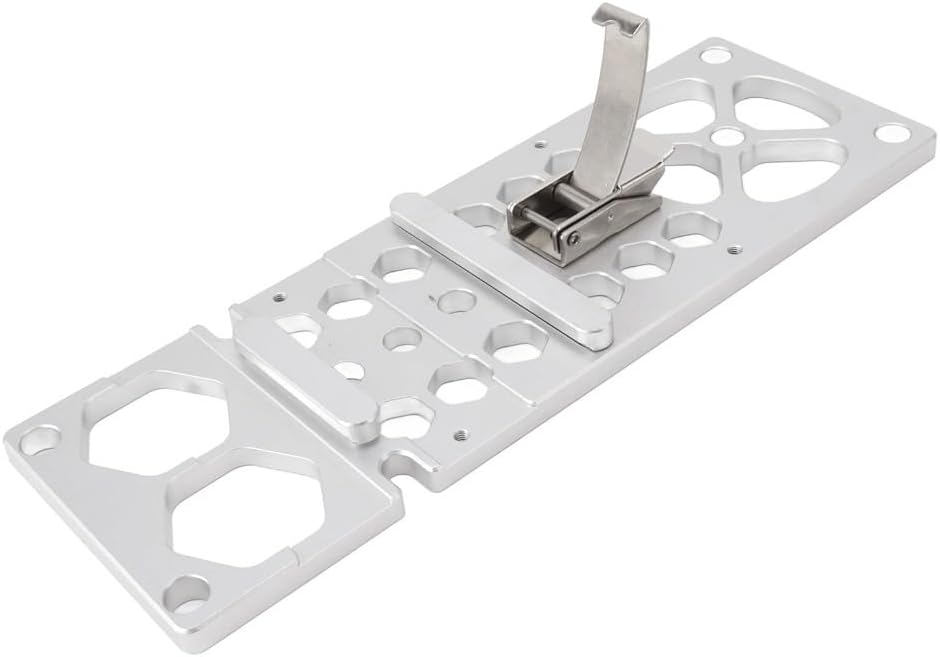 Saw Guide Rail Square,90 Degree Right Angle Circular Saw Guide Rail, Aluminum Alloy and Stainless Steel for Woodworking Cutting(10.24 x 3.46 in)