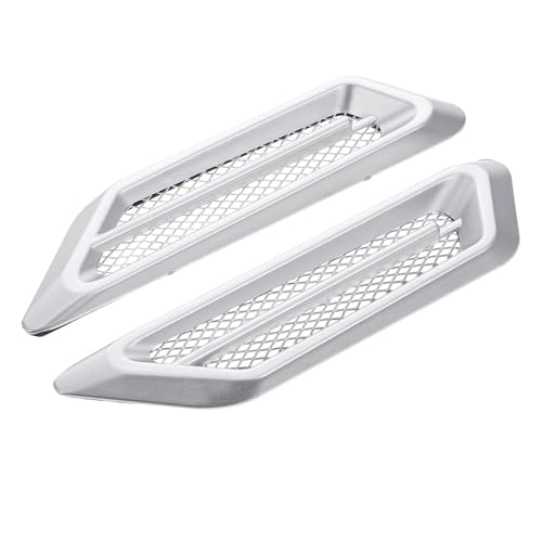 LABRIMP 車用耐久素材粘着式サイドベント装飾 左右 エアフローベントデコレーション 車体改装向け 簡単貼付け 車体塗装保護付き