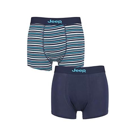 Jeep Men's Bamboo Trunks Pack of 2 Cover