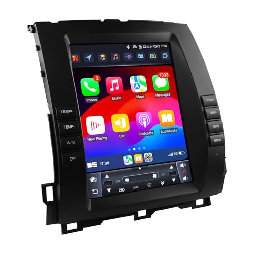 Autoradio Android 14 pour remplacer le vieux GPS d'origine Toyota Prado 120 et Lexus GX470