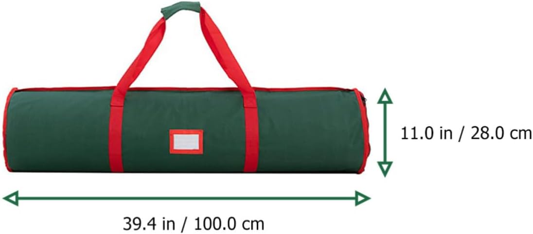 Gift Wrap Storage Bag with Handles, Oxford Cloth Christmas Organizer