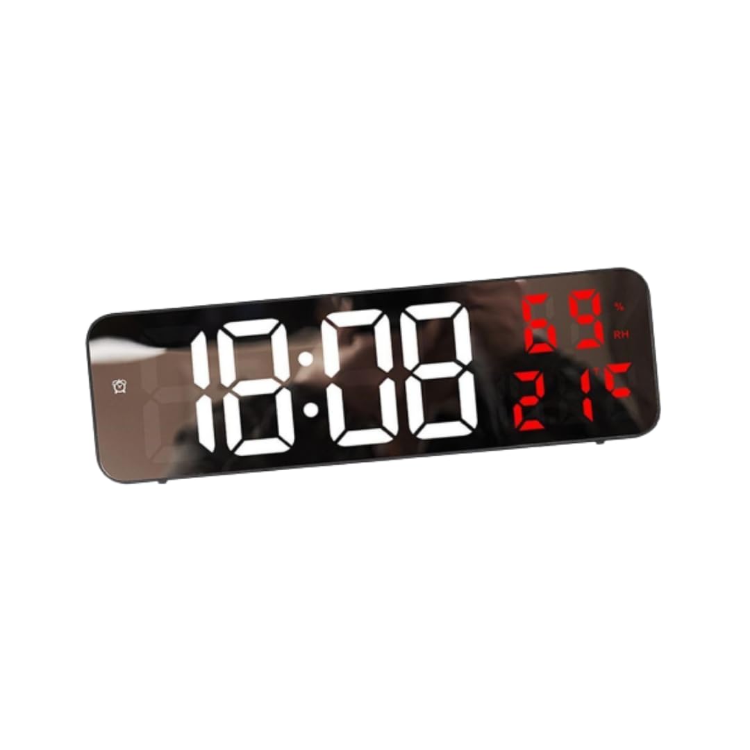 Reloj despertador digital digital con cámara espía Ultra HD 4K WiFi