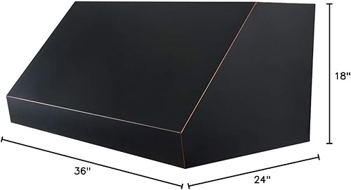 Miniatura 10 de ZLINE 8685B-36 Campana extractora convertible para debajo del gabinete de la serie Designer Series