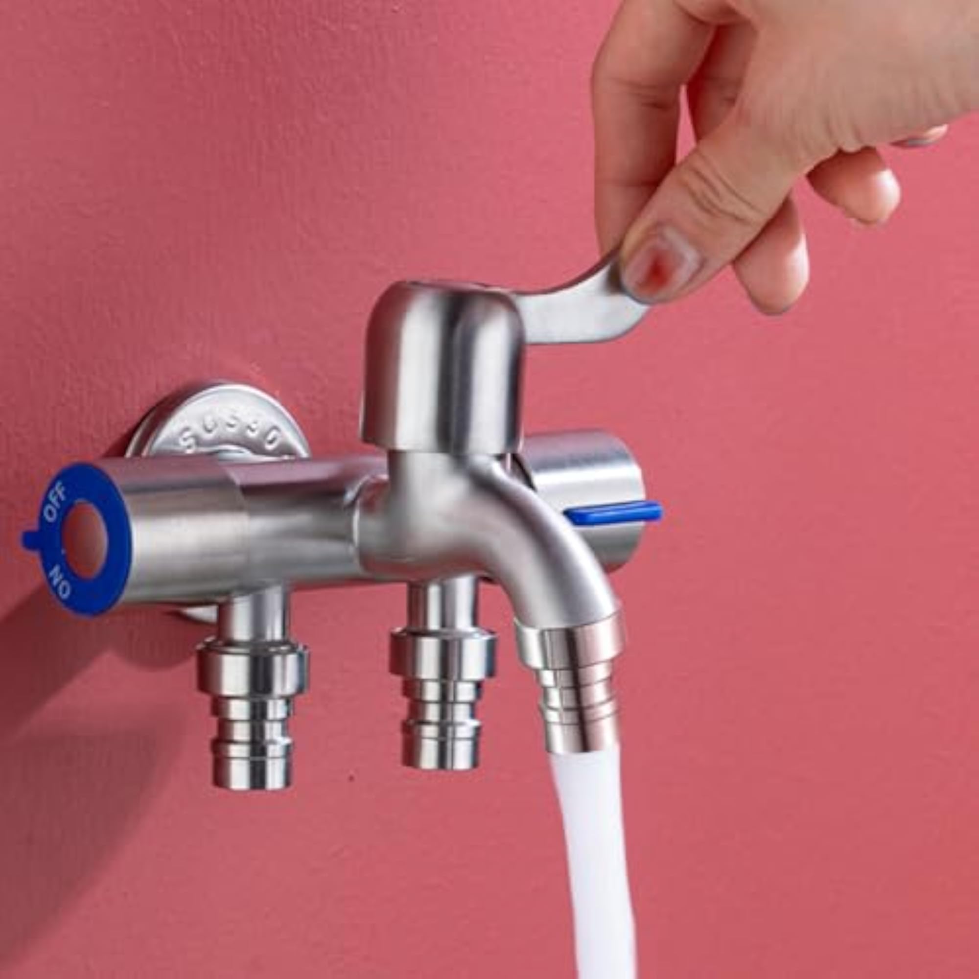 Stainless Steel 3 Way Tap for Bathroom