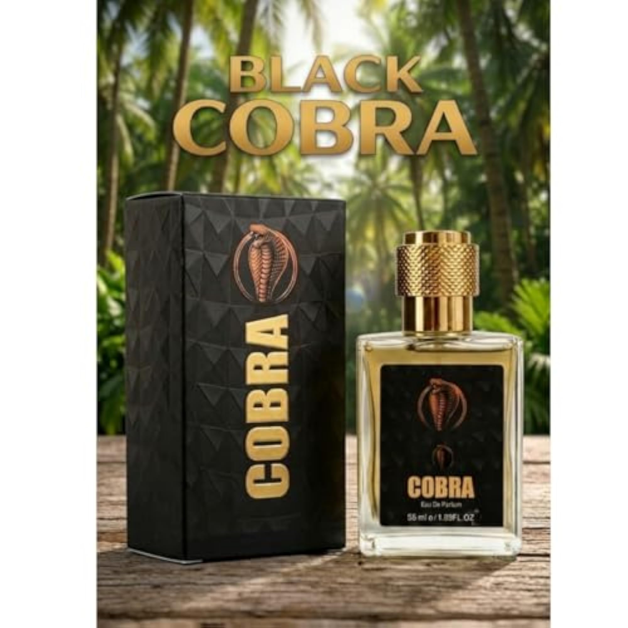 COBRA Eau De Perfume for Men, Bold & Intense Masculine Fragrance