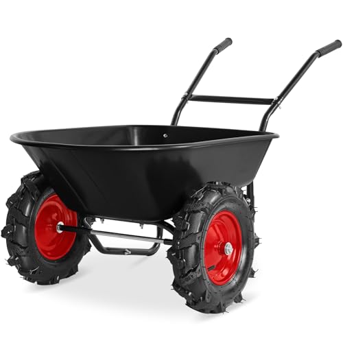 Best Choice 500 lb Dual-Wheel Wheelbarrow