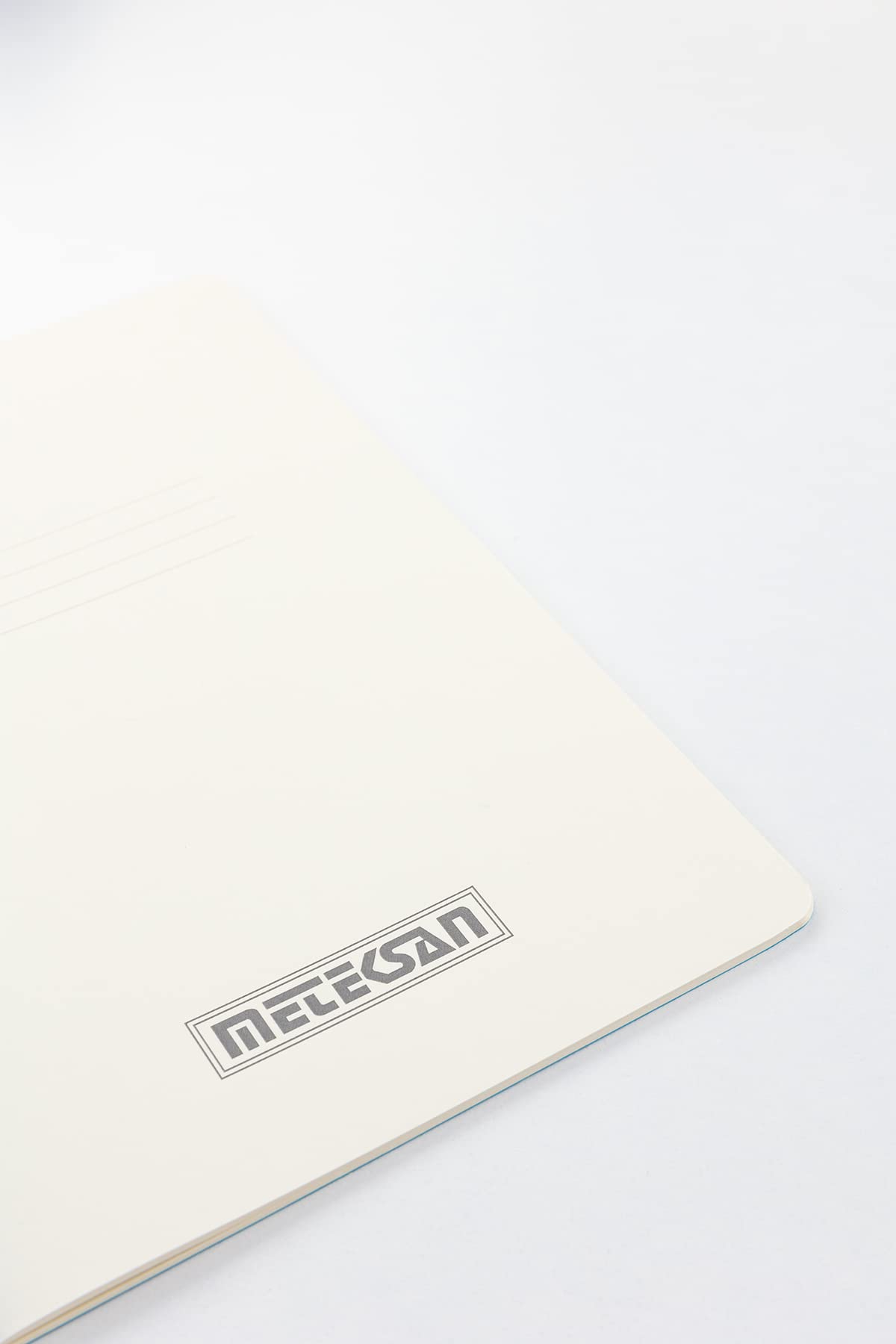 Meteksan Notes 17x24 cm Karton Kapaklı İplik Dikişli Defter, 32 Yaprak, Düz, Bej