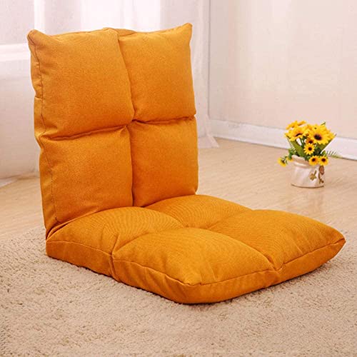 genérico Sillón de Suelo, sillón Plegable semiplegable, sofá de Suelo, para Apartamentos pequeños de 1 Plaza, Ideal para dormitorios y oficinas, Color Gris Claro.