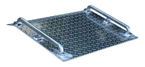 Vestil Amd-3018 Mini Dock Plate, Aluminum, 600-Lb. Capacity, 18" Length X 30" Width X 1/8" Thick #TOP10