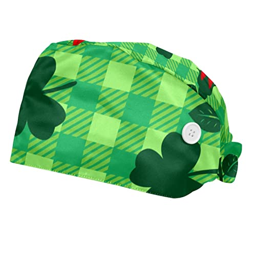 Chapeaux de travail trèfles de la St Patrick casquette mixte lot de 2