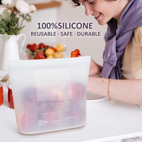 Extra Large Reusable Silicone Bags