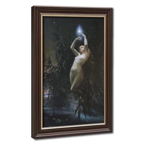 Toile Lev Lerch Will O The Wisp 1888 | Finis les murs vides avec cette déco suspendue compacte