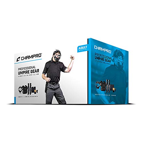 CHAMPRO Varsity Umpire Kit: Professional Grade Baseball/Softball Umpire Gear Box Set - Everything