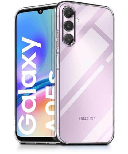 Image of COVERBLACK Rubber Back Cover for Samsung A05s - SM-A057F - Transparent