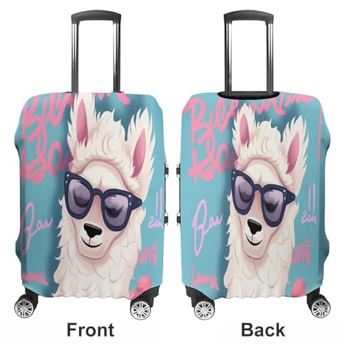 Cool Liama Travel Luggage Cover Washable Anti-scratch Suitcase Protector Dustproof Protective Cover Case for Wheeled Luggage Fits 19-32 Inch Luggage3