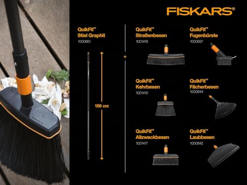 Fiskars Fugenbürste mit zusätzlicher Kratz-Klinge, Gerätekopf, Länge: 18,5 cm, Breite: 15 cm… – Ansicht 6