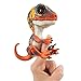 Untamed Raptor by Fingerlings - Blaze (Orange) - Interactive Collectible Dinosaur - By WowWee