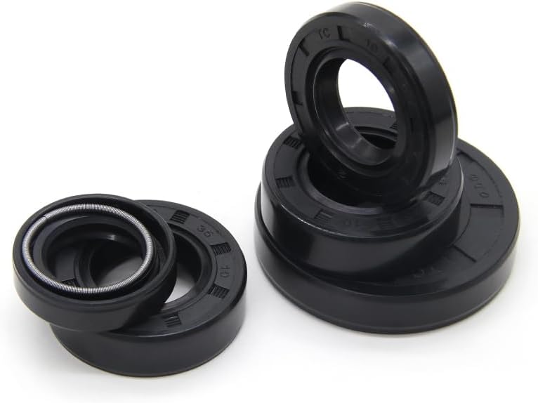 Double Lip Oil Seal Nitrile Rubber Shaft Seals Pack of 10 Multiple Sizes(18x30x10mm)