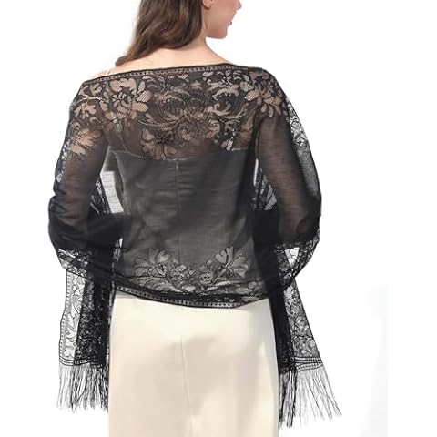 Châle Dentelle Ladiery Cover