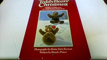Hardcover Teddy Bear Christmas Book