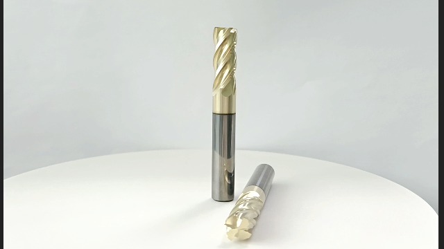 Image of Tools Carbide Square End Mill, AlSiTiN Coating, Spiral Router Bit for Medium Alloy Steel,Pre-hardeness Steel, Rough Machining, Large Groove for High Efficiency Cutting, Inch Size(3 /8 inch, 2pcs)