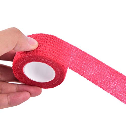 4.5m esporte colorido autoadesivo elástico bandagem envoltório fita elastoplast para joelho apoio al