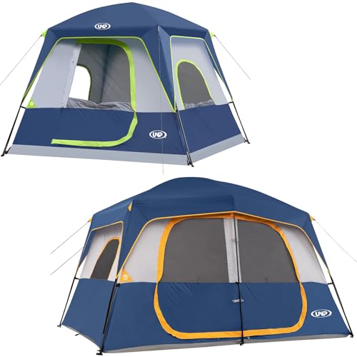 Carpa portátil UNP para 4 y 8 personas fácil de montar