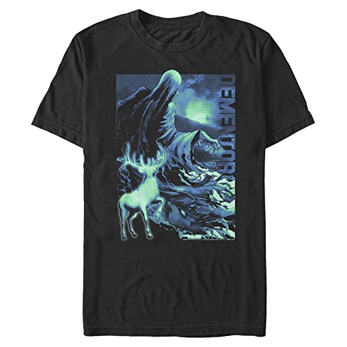 T-shirt Dementor Warner Bros Noir XXL - Vêtement Homme Coupe Grande