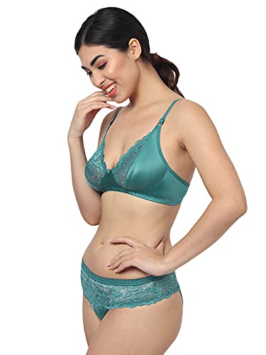 Image of SGC Sweden Women Mix Cotton Thongs Lingerie Set