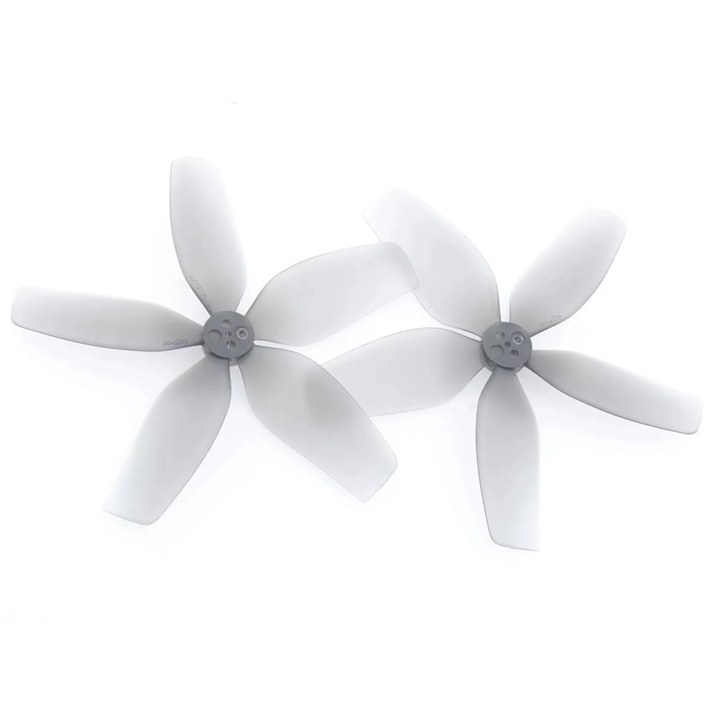 Hélice DT90 5 lames 90mm pour drone FPV : lot de 2 paires d'hélices de 3.5 pouces