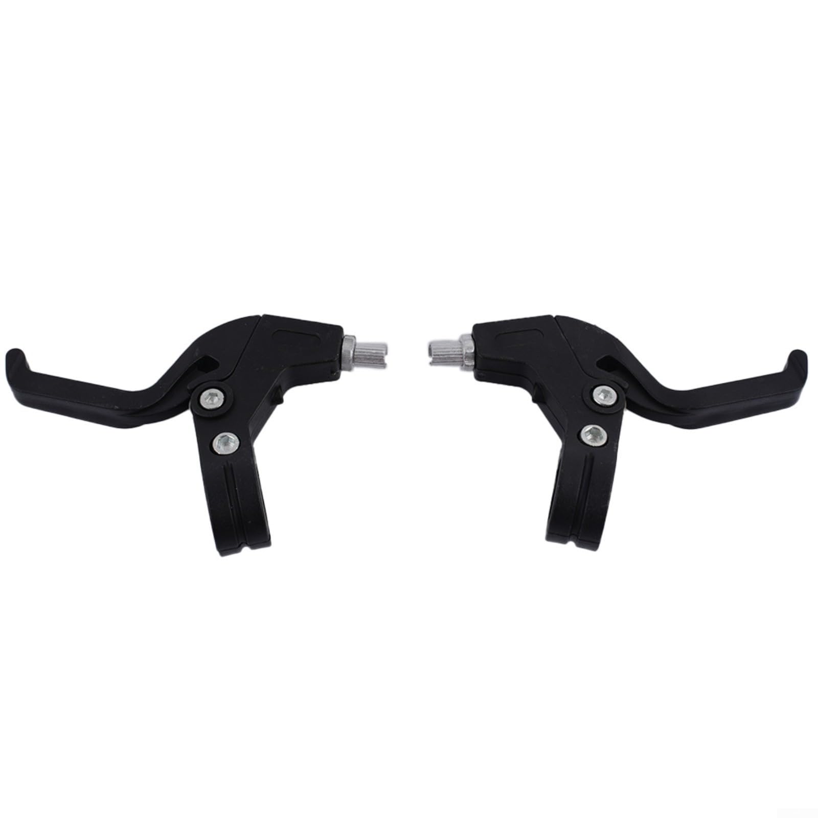 MIKMLYZE Children's Brake Lever Set for Kids For Bike with 2.2 cm Handlebar Diameter, Pair of Left and Right Plastic Hand Brakes in Black, Red, Green, Blue or Pink for(Black)