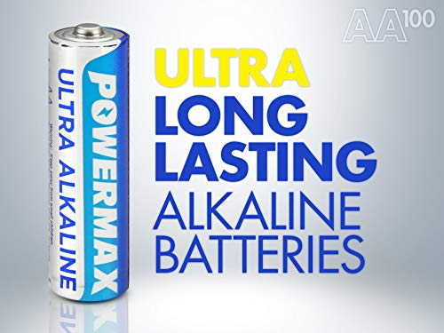 image for Powermax ACDelco 100-Count AAA Batteries, Maximum Power Super Alkaline