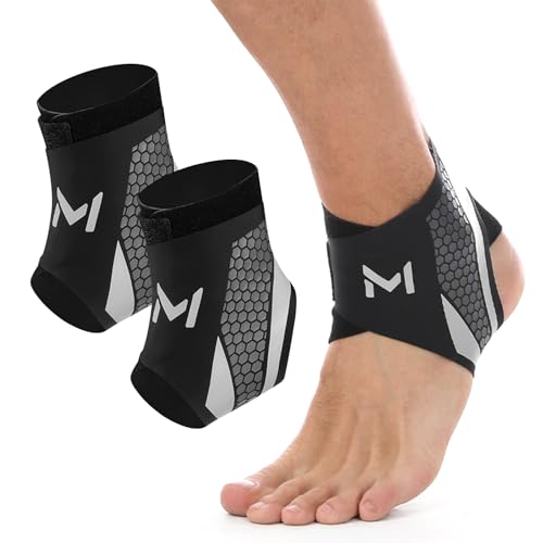 Yougeweiwu 2PCS Ankle Brace Compression Support Stabilizer for Men Women, Ankle Support with...