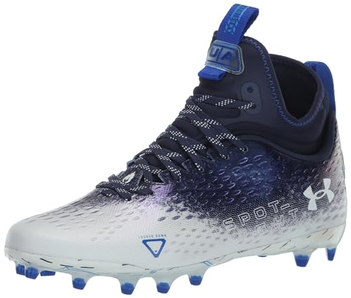 Best Football Boots for Power: Unleash Your Full Potential 12 Under Armour Men's Sportlight Lux MC 2.0, (401) Midnight Navy/White/White, 9.5, US